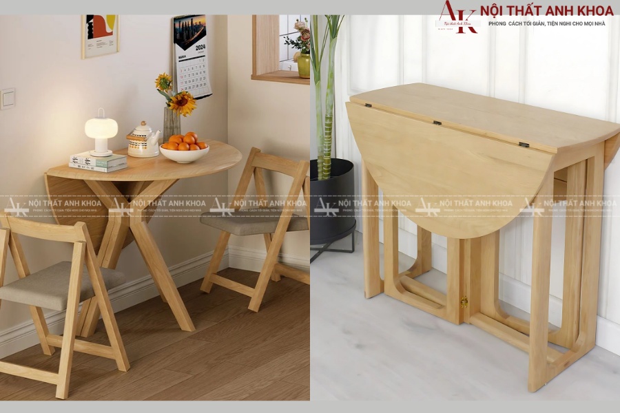 Thẩm mỹ với bàn ăn nhỏ xinh Thẩm mỹ với bàn ăn nhỏ xinh