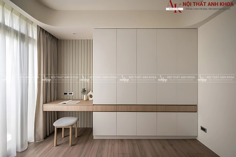 Thiết kế "vô hình" với tay nắm âm Thiết kế "vô hình" với tay nắm âm