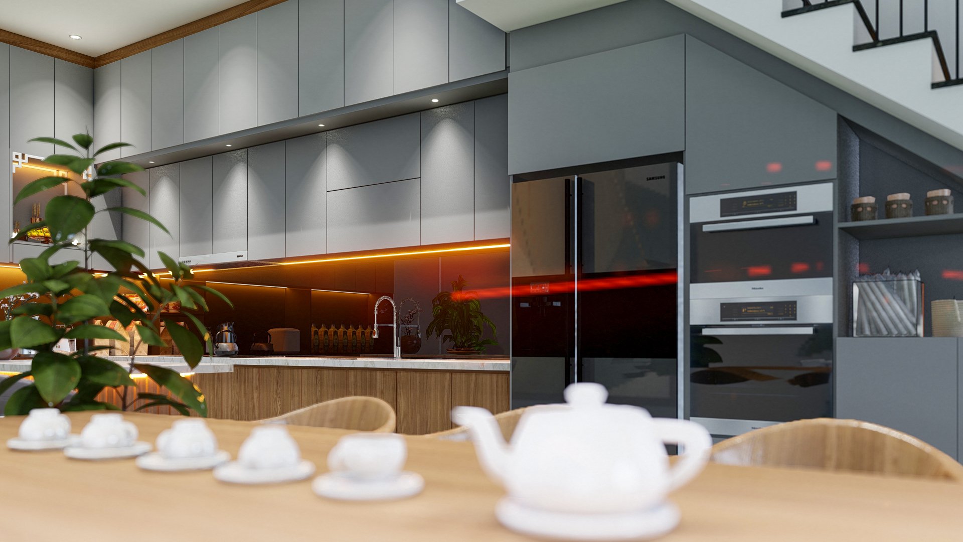 Thiết Kế Phòng Bếp Đẹp Sang Trọng Hiện Đại Giá Tốt Thiết Kế Phòng Bếp Đẹp Sang Trọng Hiện Đại Giá Tốt