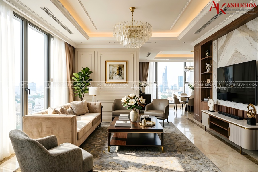 Thiết kế phòng khách nhà ở hiện đại - Sang trọng, đẳng cấp Thiết kế phòng khách nhà ở hiện đại - Sang trọng, đẳng cấp