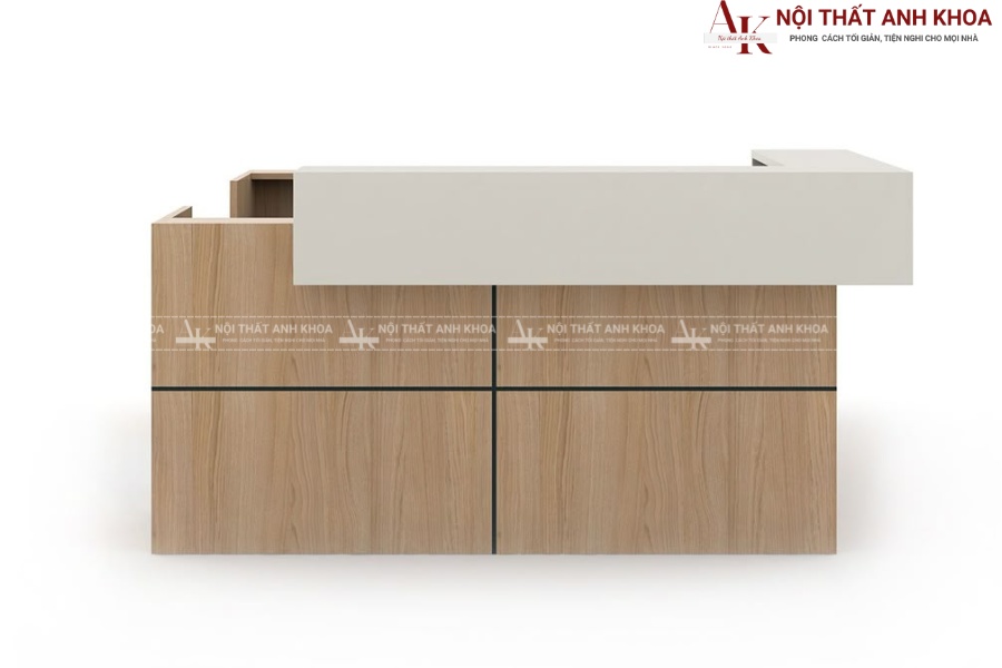 Thiết kế quầy lễ tân khách sạn kết hợp công nghệ Thiết kế quầy lễ tân khách sạn kết hợp công nghệ