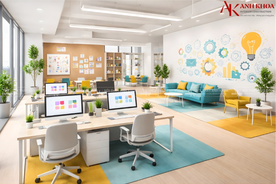 Thiết kế văn phòng đa năng linh hoạt cho mọi doanh nghiệp Thiết kế văn phòng đa năng linh hoạt cho mọi doanh nghiệp