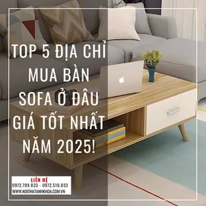 10 Mẫu Bàn Sofa Gỗ Tự Nhiên Đẹp Mê Ly, Giá Cực Hợp Lý!