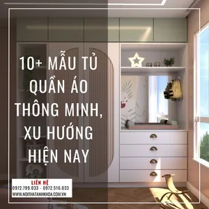 10+ Mẫu Tủ Quần Áo Thông Minh, Xu Hướng Hiện Nay