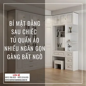 Bí Mật Đằng Sau Chiếc Tủ Quần Áo Nhiều Ngăn Gọn Gàng Bất Ngờ