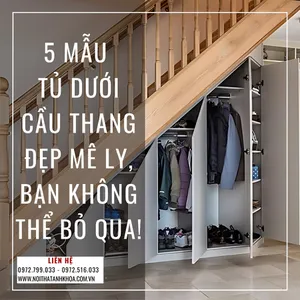 5 Mẫu Tủ Dưới Cầu Thang Đẹp Mê Ly Bạn Không Thể Bỏ Qua!