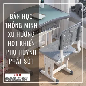 Bàn Học Thông Minh – Xu Hướng Hot Khiến Phụ Huynh Phát Sốt