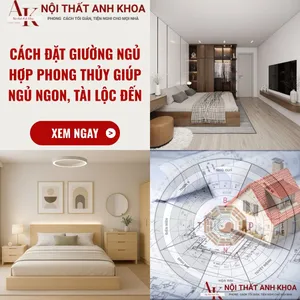 Cách Đặt Giường Ngủ Hợp Phong Thủy Giúp  Ngủ Ngon - Tài Lộc Đến