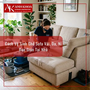 Cách Vệ Sinh Ghế Sofa Vải, Nỉ Đơn Giản Tại Nhà
