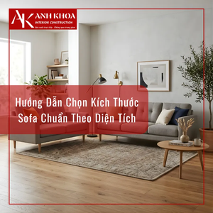Hướng Dẫn Chọn Kích Thước Sofa Chuẩn Theo Diện Tích