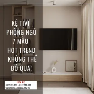 Kệ Tivi Phòng Ngủ: 7 Mẫu Hot Trend Không Thể Bỏ Qua!