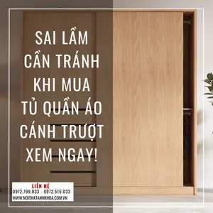 Sai Lầm Cần Tránh Khi Mua Tủ Quần Áo Cánh Trượt. Xem Ngay!
