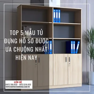 Top 5 Mẫu Tủ Đựng Hồ Sơ Được Ưa Chuộng Nhất Hiện Nay