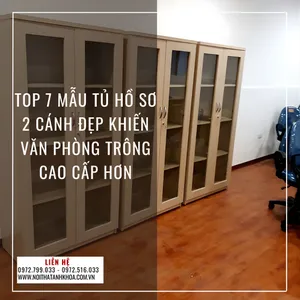 Top 7 Mẫu Tủ Hồ Sơ 2 Cánh Đẹp Khiến Văn Phòng Trông Cao Cấp Hơn