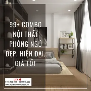 99+ Combo Nội Thất Phòng Ngủ Đẹp, Hiện Đại, Giá Tốt