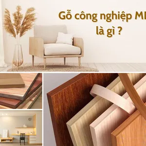 Gỗ công nghiệp MDF là gì ? Đặc điểm và cách bảo quản gỗ công nghiệp MDF.