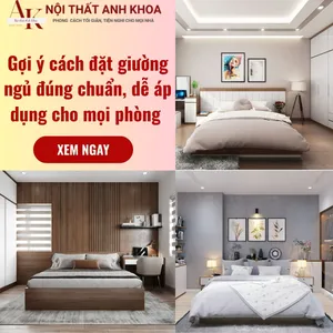 Gợi Ý Cách Đặt Giường Ngủ Đúng Chuẩn Dễ Áp Dụng Cho Mọi Phòng