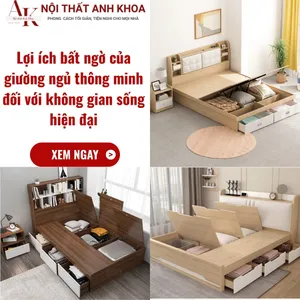 Lợi Ích Bất Ngờ Của Giường Ngủ Thông Minh Đối Với Không Gian Sống Hiện Đại