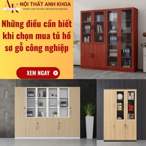 Những Điều Cần Biết Khi Chọn Mua Tủ Hồ Sơ Gỗ Công Nghiệp