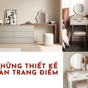 Những Mẫu Bàn Trang Điểm Đẹp Hot Nhất Năm 2025