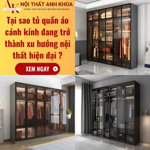 Tại Sao Tủ Quần Áo Cánh Kính Đang Trở Thành Xu Hướng Nội Thất Hiện Đại?