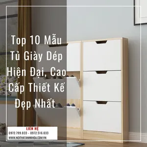 Top 10 Mẫu Tủ Giày Dép Hiện Đại, Cao Cấp Thiết Kế Đẹp Nhất