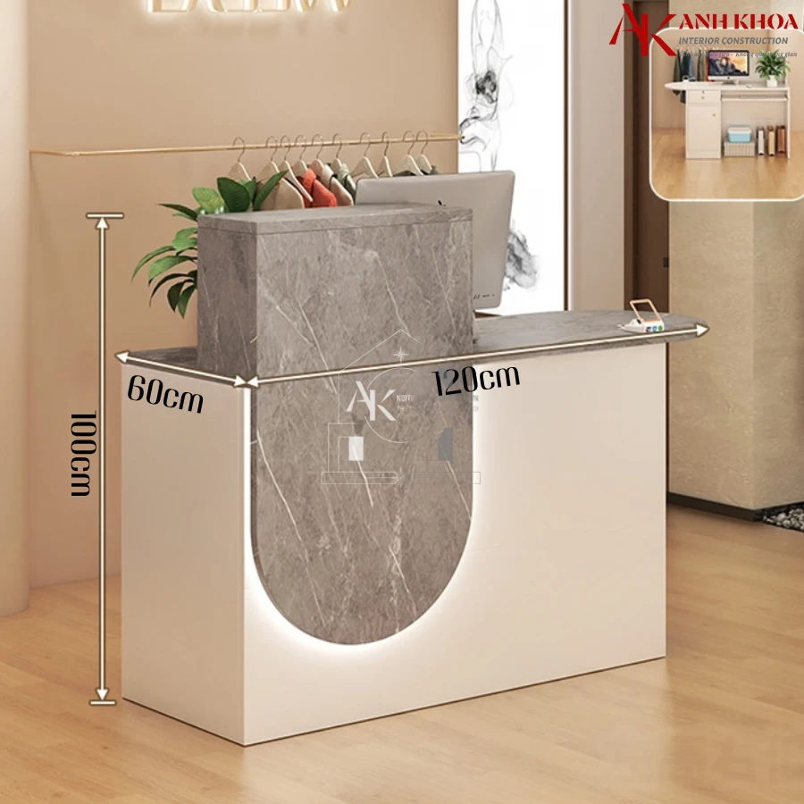Quầy Tính Tiền Nhỏ Gọn Tiện Ích