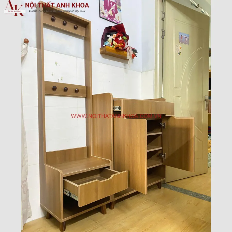 Tủ Đựng Giày Dép Đa Năng Gỗ Công Nghiệp Cao Cấp
