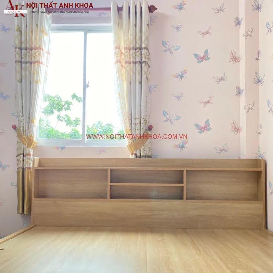 Giường Ngủ Gỗ Công Nghiệp Có Ngăn Kéo Hiện đại