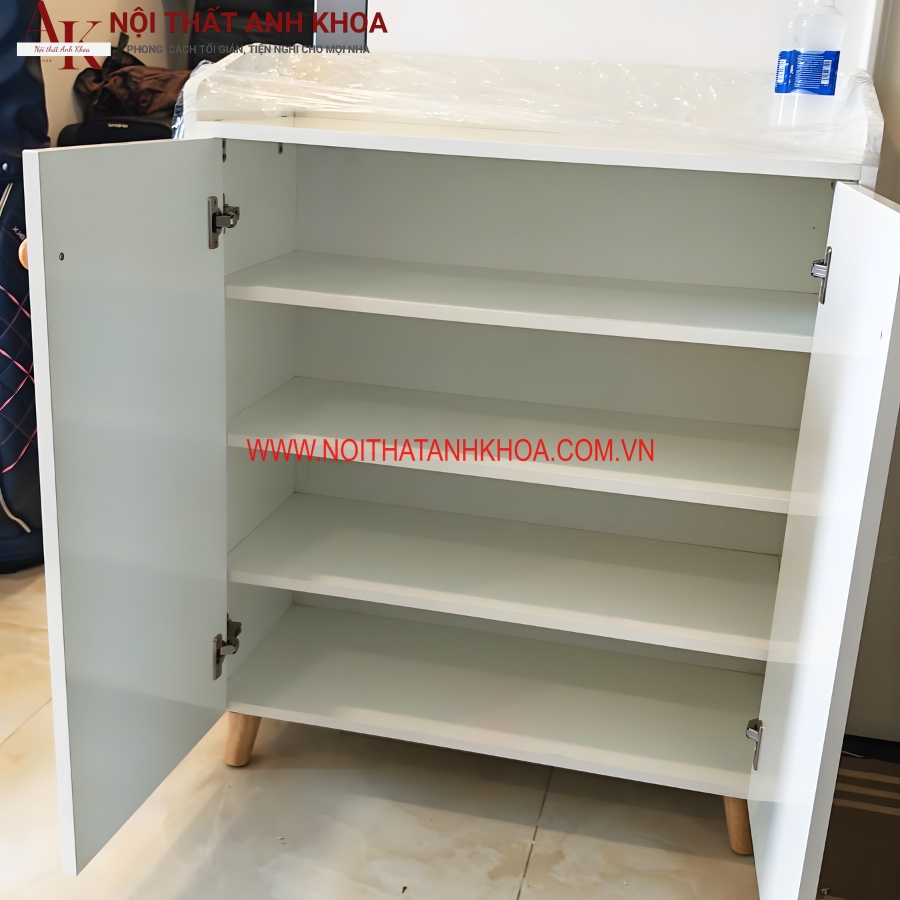 Tủ Để Giày Dép Gỗ Công Nghiệp Đẹp Cao Cấp