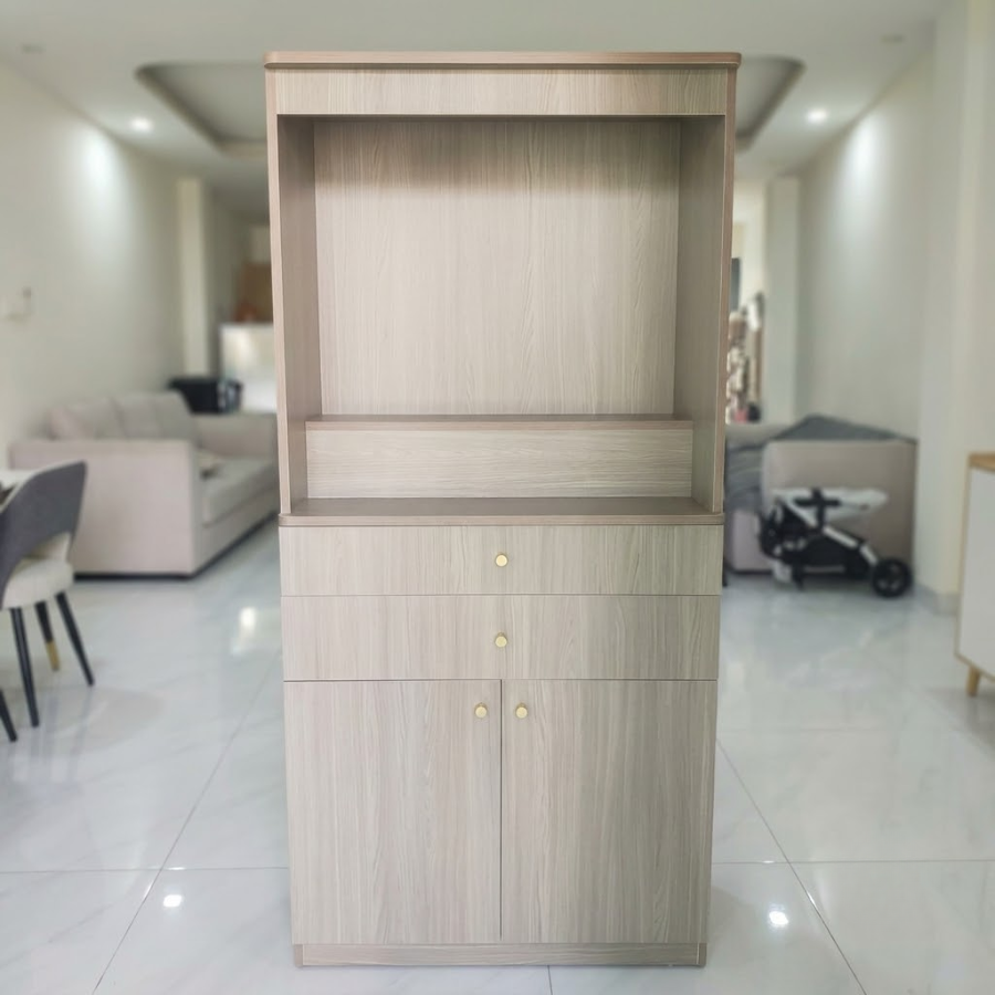 Tủ Thờ Phật Gỗ Công Nghiệp Đẹp Đơn Giản