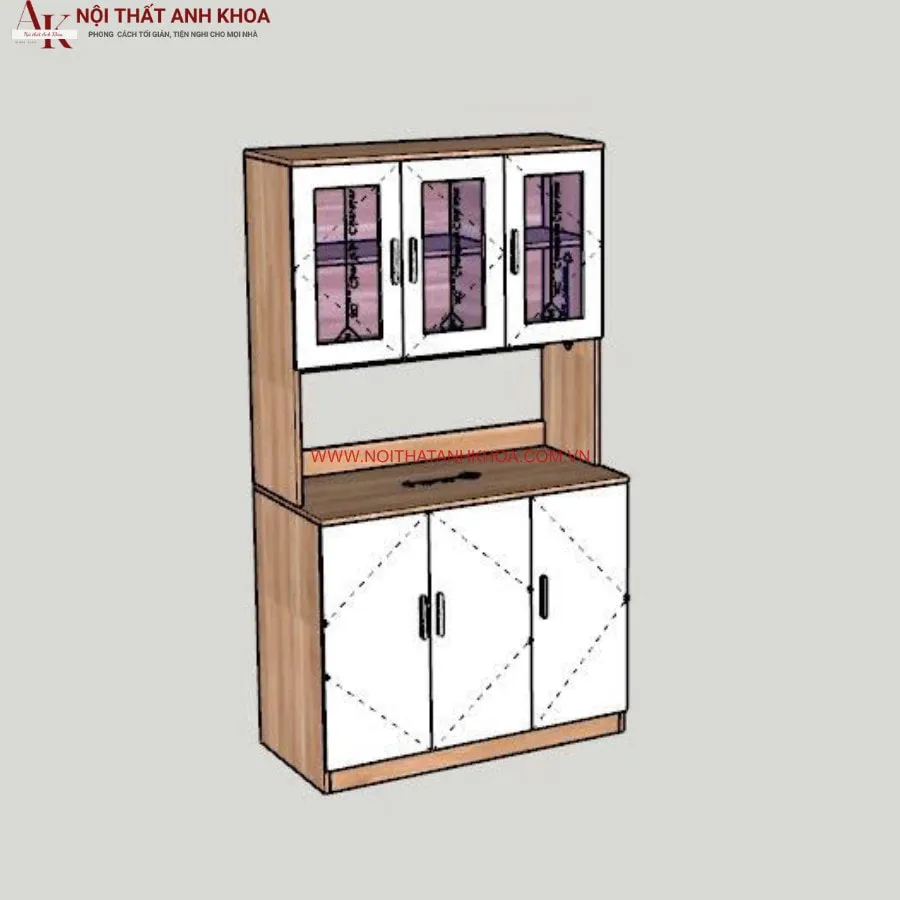 Tủ Đựng Chén Bát Thông Minh Gỗ MDF Cao Cấp Giá Rẻ