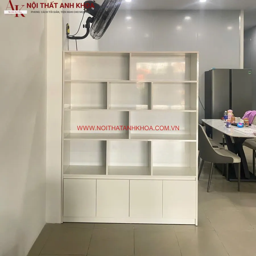 Tủ Rượu Gỗ Công Nghiệp Ngăn Phòng Khách Và Bếp Đẹp Giá Rẻ
