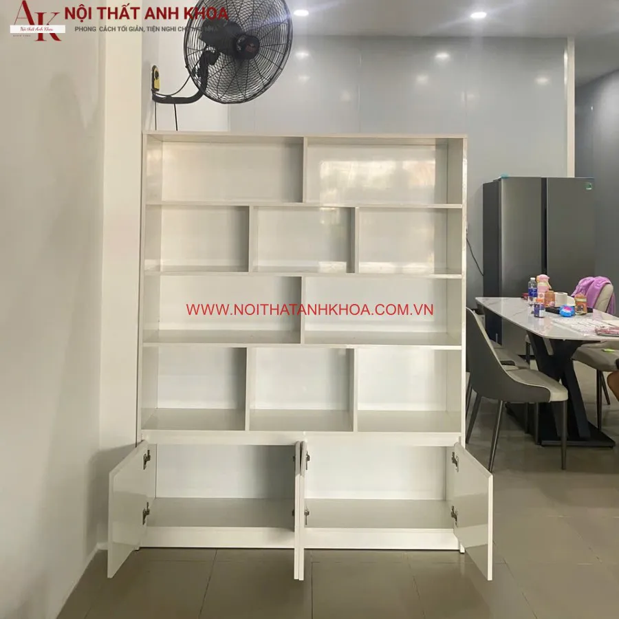 Tủ Rượu Gỗ Công Nghiệp Ngăn Phòng Khách Và Bếp Đẹp Giá Rẻ