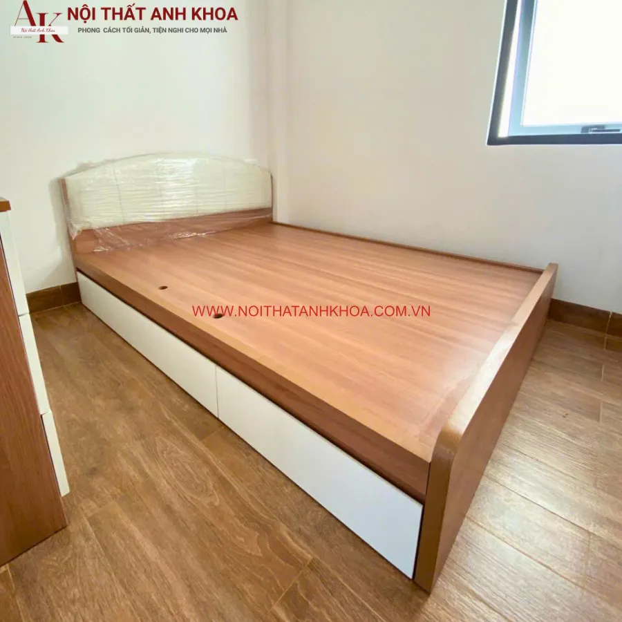 Giường Ngủ Thông Minh Gỗ Công Nghiệp Cho Phòng Nhỏ