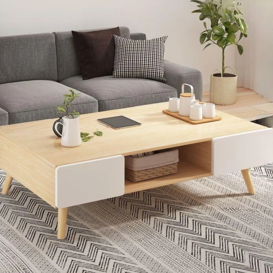 Bàn Sofa Phòng Khách Gỗ MDF Mẫu Mã Hiện Đại Giá Rẻ