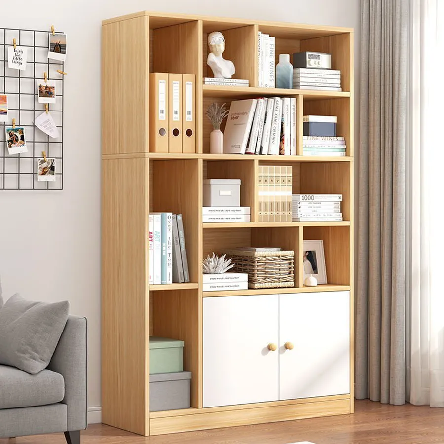 Kệ Sách Đứng Gỗ Công Nghiệp Đa Dạng Mẫu Mã Thiết Kế Hiện Đại