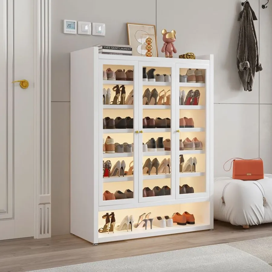 Tủ Đựng Giày Gỗ MDF Nhiều Ngăn Thông Minh