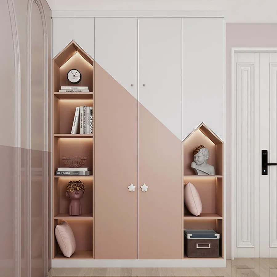 Tủ Quần Áo Cho Bé Gỗ Công Nghiệp Thiết Kế Hiện Đại Giá Rẻ