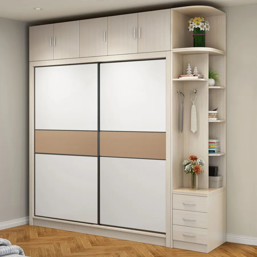 Tủ Quần Áo Cửa Kéo Ngang Gỗ Công Nghiệp Hiện Đại Giá Rẻ