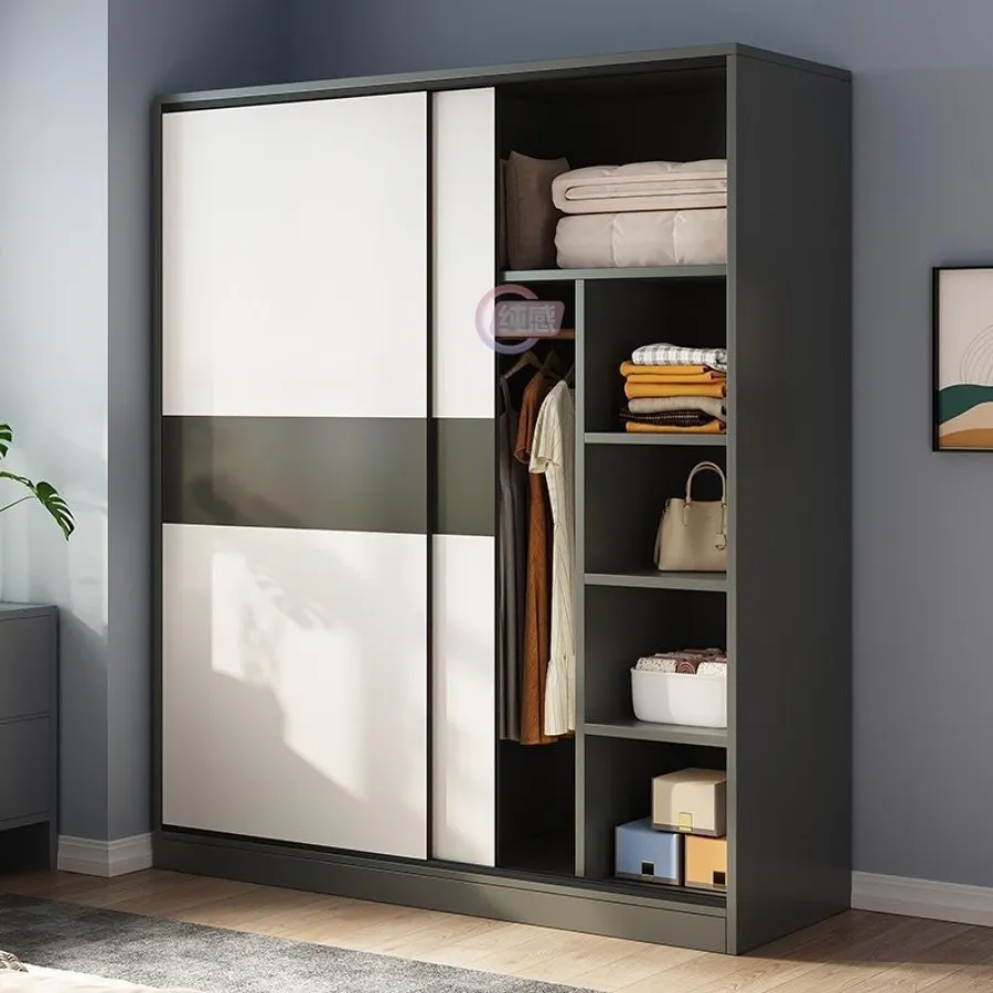 Tủ Quần Áo Cửa Lùa 2 Cánh Gỗ Công Nghiệp Đẹp Giá Rẻ