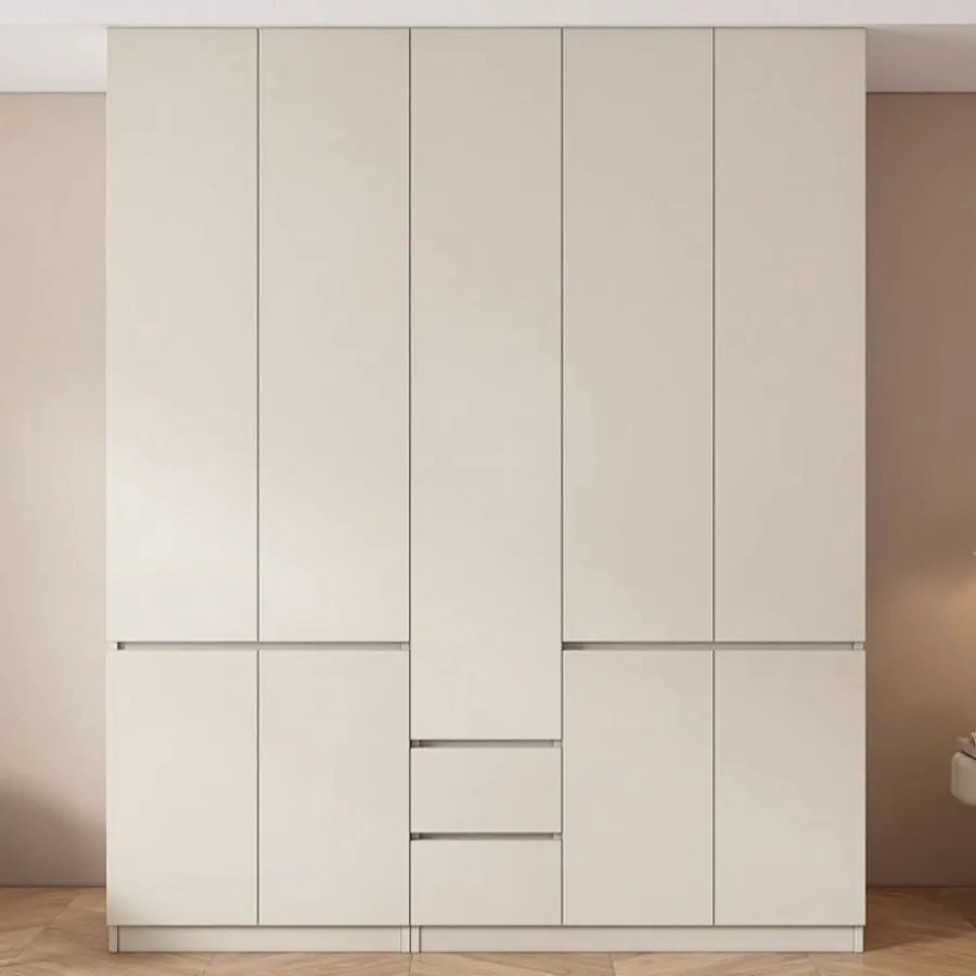 Tủ Quần Áo Giá Rẻ Màu Trắng Gỗ MDF Đẹp Cao Cấp