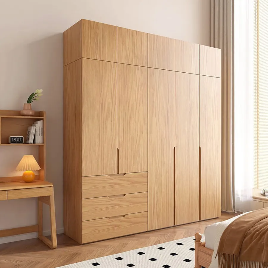 Tủ Quần Áo Gỗ MDF Thiết Kế Thông Minh Hiện Đại