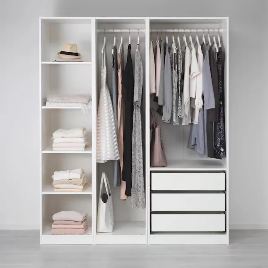 Tủ Quần Áo Không Cánh Hiện Đại Giá Rẻ