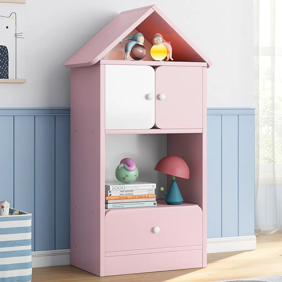 Tủ Quần Áo Trẻ Em Thiết Kế Kiểu Ngôi Nhà Đẹp Hiện Đại