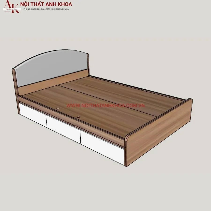 Giường Ngủ Thông Minh Gỗ Công Nghiệp Cho Phòng Nhỏ