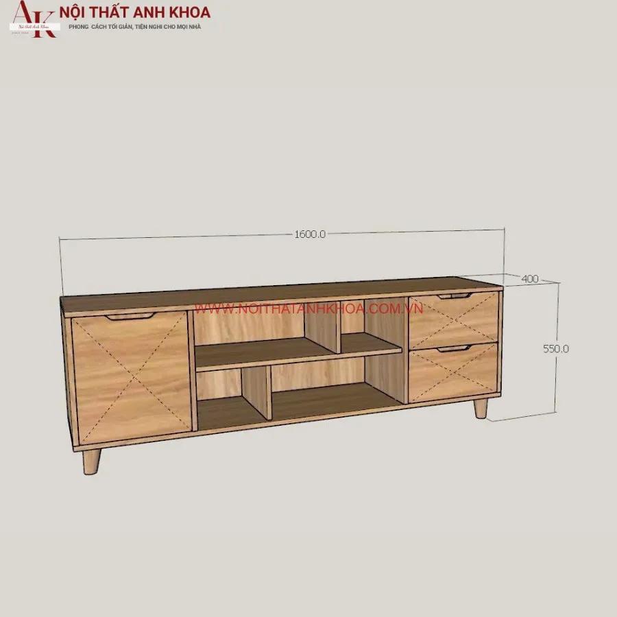 Kệ Tivi Gỗ Công Nghiệp MDF Giá Rẻ