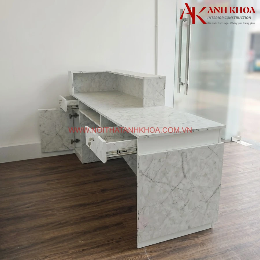 Quầy Lễ Tân Khách Sạn Đẹp Hiện Đại Giá Tốt TPHCM
