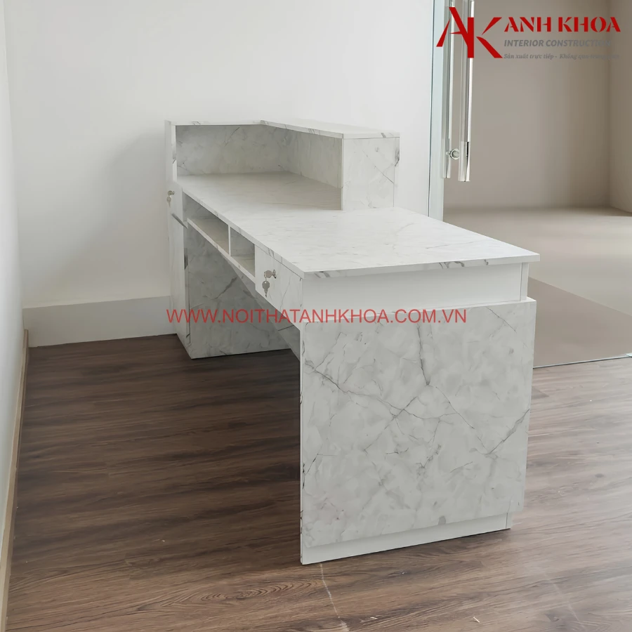 Quầy Lễ Tân Khách Sạn Đẹp Hiện Đại Giá Tốt TPHCM