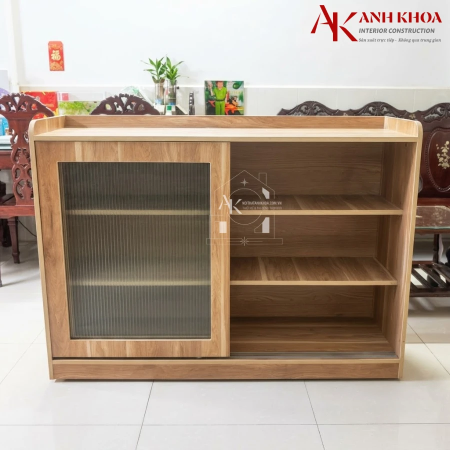 Tủ Đồ Khô Gỗ MDF Cao Cấp Giá Hợp Lý